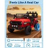 Jojoka 24V 2-Seater Kids Ride On Car with Remote, Dual 200W Motors Electric Vehicle, 20" Seat, LED Lights, Music & USB - 3 of 4