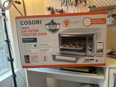 Cosori Deluxe XLS 32qt Toaster Oven with Air Fryer Function Black  KAAPAOCSSUS0008 - Best Buy