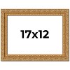 PosterPalooza | Contemporary Gold Picture Frame - UV Acrylic, Backing Board, Hanging Hardware Included - 2 of 4