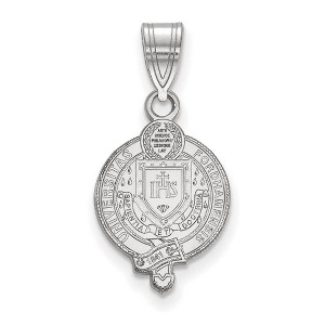 Black Bow Jewelry Sterling Silver Fordham Rams NCAA Medium Pendant - 1 of 3