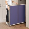 Professional Outdoor Table Tennis Table, 6x3FT Portable Ping Pong Table with Net, Paddles & Balls - 4 of 4
