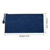 Unique Bargains Office Waterproof Oxford Cloth Zipper File Bags 5 Pcs - 2 of 4