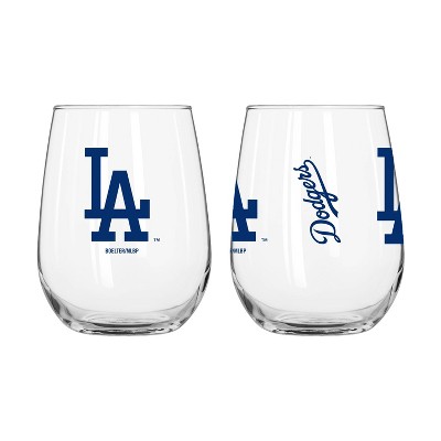 MLB Los Angeles Dodgers Gameday Curved Beverage Glass - 16oz