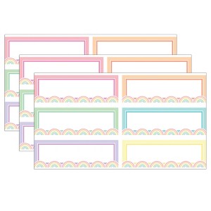 Teacher Created Resources® Pastel Pop Rainbow Labels Magnetic Accents, 20 Per Pack, 3 Packs - 1 of 4