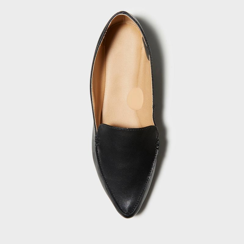 Fab Feet Women&#39;s by Foot Petals Spot Dots Shoe Cushions Black/Khaki - 6 pack, 3 of 5