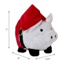 Santa Claus Christmas Plush Piggy Bank for Kids, Stuffed Animal Coin Bank - 2 of 4