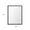 HomeRoots 42" Espresso Framed Bathroom Vanity Mirror - 3 of 4