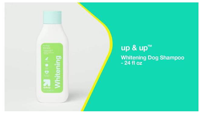 Whitening Dog Shampoo - up &#38; up&#8482; 22 fl oz, 2 of 5, play video
