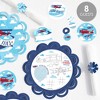 Big Dot of Happiness Taking Flight - Airplane - Vintage Plane Happy Birthday Party Supplies Kit - Ready to Party Pack - 8 Guests - image 2 of 4