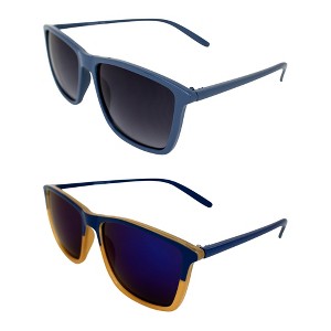 2 Pairs of AlterImage Bask Glasses with Smoke, Blue Mirror Lenses - 1 of 4