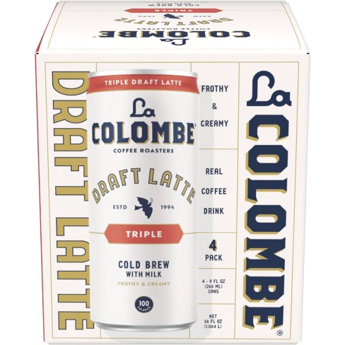 La Colombe Triple Draft Latte - 4pk/9 Fl Oz Cans : Target