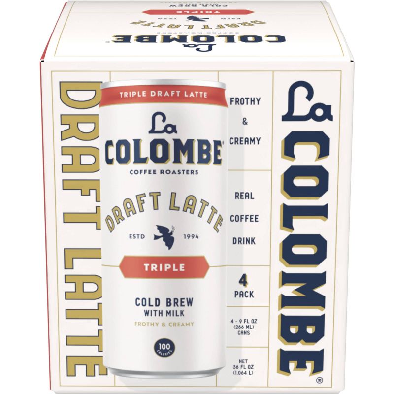 La Colombe Triple Draft Latte - 4pk/9 fl oz Cans, 1 of 10