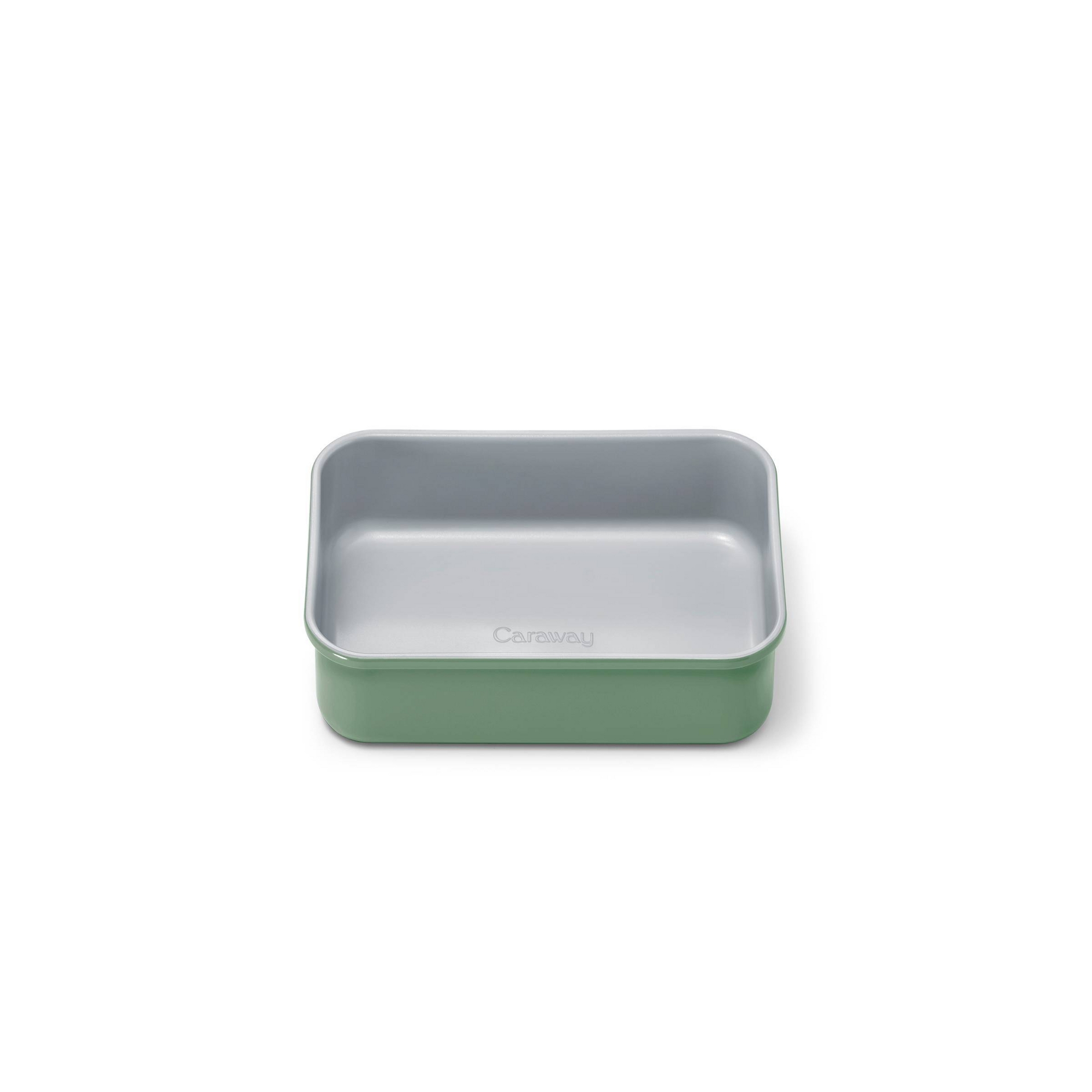 Caraway Home Nonstick Ceramic Small Rectangle Pan Sage