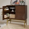 Eli 34'' Tall 2 - Door Modern Accent Cabinet | ARTFUL LIVING DESIGN - 4 of 4