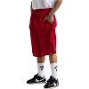 Shaka Wear Men's Basketball Shorts, Mesh Workout Gym Running with Pockets - 4 of 4