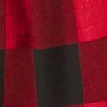 vivid red buffalo plaid
