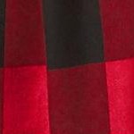 vivid red buffalo plaid