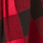 vivid red buffalo plaid