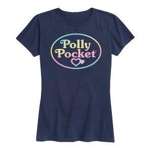 Women's - Polly Pocket - Polly Pocket Ombre Logo Short Sleeve Graphic T-Shirt - 1 of 4