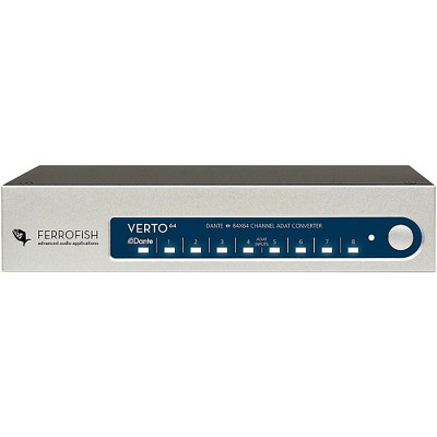 Ferrofish Verto 64 ADAT to Dante Converter