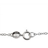 Guili Sterling Silver Rose Plated Green CZ Heart-shape Necklace in White, Green, Red, or Blue, Sweet & Romantic for a Fresh, Vibrant Look. - 2 of 3