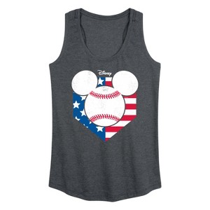 Women's - Disney - Americana Graphic Racerback Tank - 1 of 4