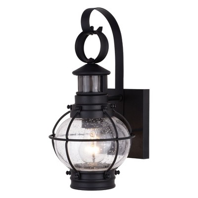 Vaxcel Chatham 1 - Light Wall Light in  Textured Black