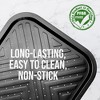 NutriChef Non-Stick Oven Crisper Pan - Deluxe Nonstick Gray Coating Inside and Outside - 3 of 4
