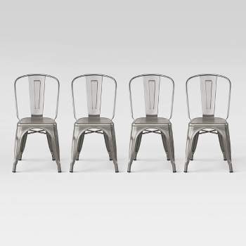 Set of 4 Carlisle High Back Dining Chair Natural - Threshold™