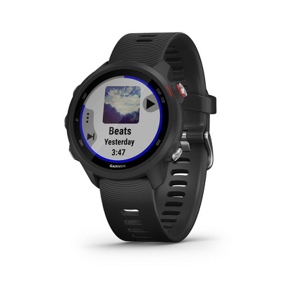 spejder Metafor Bedre Garmin Forerunner 245 Gps Running Smartwatch With Music - Black : Target