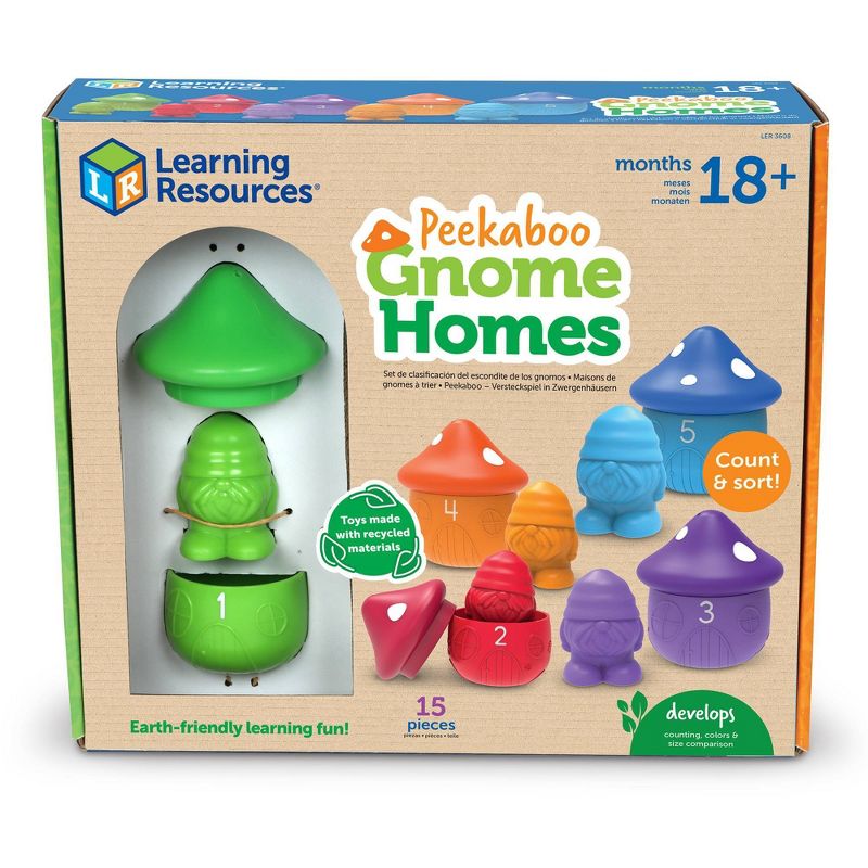 Learning Resources Peekaboo Gnomes Homes, 5 of 6