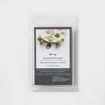5 Pack - Eucalyptus Mint - Refreshing Mint Eucalyptus Scented Melt- Maximum  Scent Wax Cubes/Melts - 2 Ounces x 5 Packs = 10 Ounces