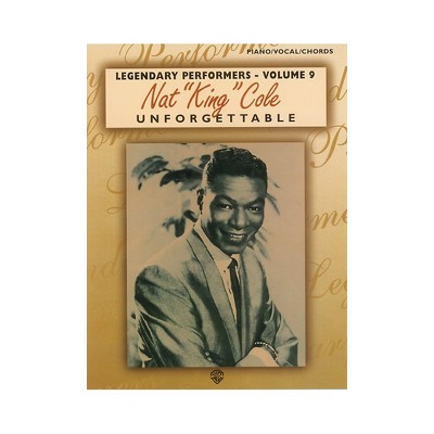 Alfred Nat "King" Cole Unforgettable Piano/Vocal/Chords Book