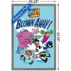 Trends International DC Comics Movie - Teen Titans Go! To The Movies - Blown Away Framed Wall Poster Prints - 3 of 4