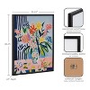 Kate & Laurel All Things Decor 16"x20" Gallery Cheerful Maximalist Flower Vase Print by The Creative Bunch Studio Black - 3 of 4