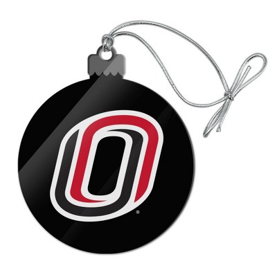 Omaha Primary Logo Acrylic Christmas Tree Holiday Ornament