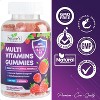 Multivitamin Gummies - Nature's Daily Gummy Multivitamins for Adults, Women & Men with Vitamins A, C, E, B6, B12, and Minerals - 120 Gummies - 3 of 4