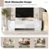 Storage TV Stand for TVs up to 75", TV Console Media Console Minimalist TV Cabinet Media Entertainment Center with 4 Drawers - ModernLuxe - 3 of 4