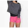 Women's Recycled Polyester Dance Shorts - Body Wrappers - 4 of 4