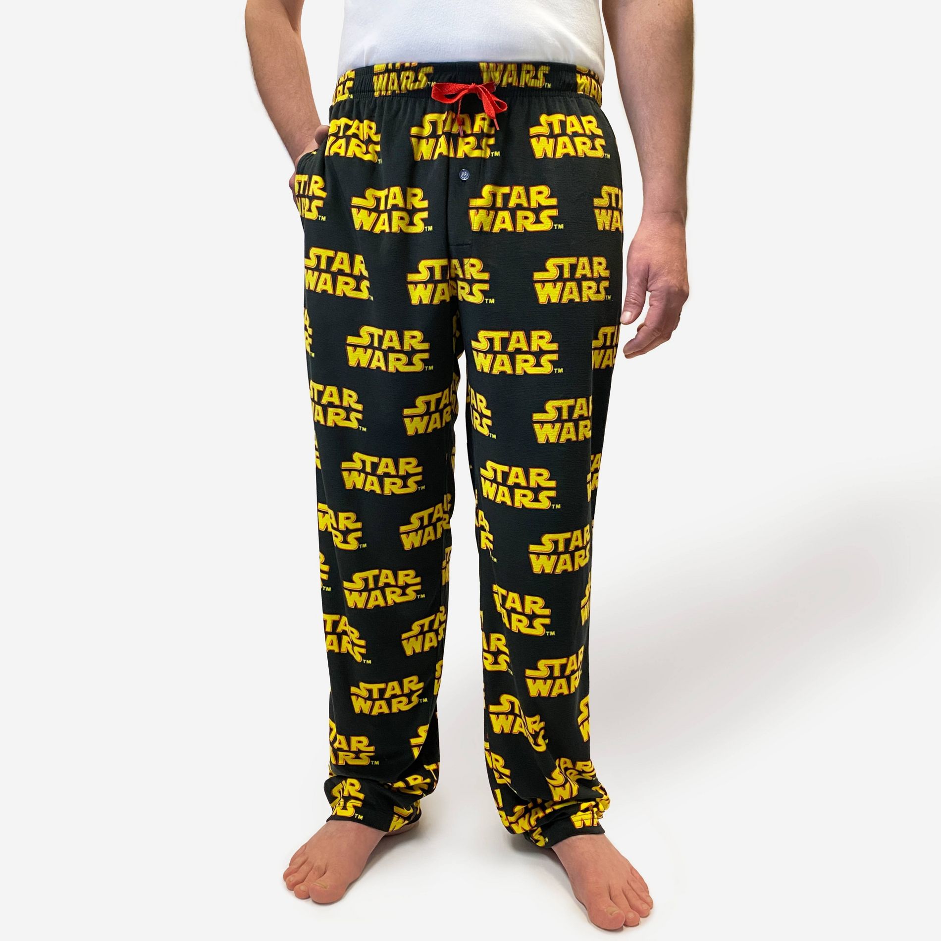 Men's Star Wars Pajama Pants - Black
