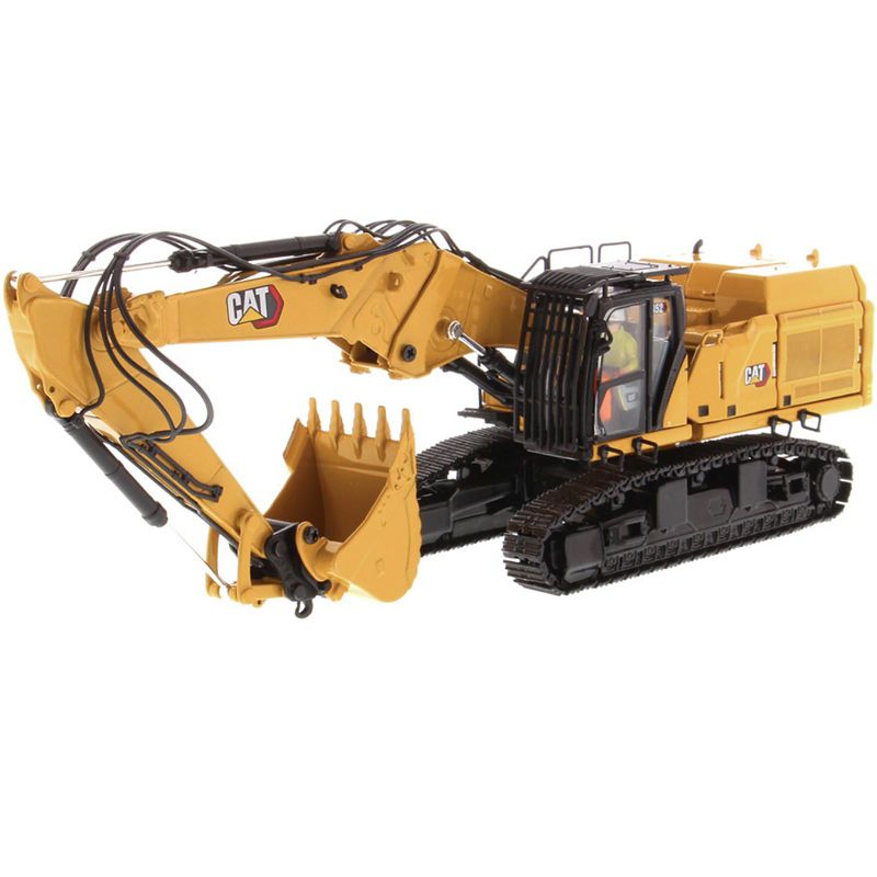 CAT Caterpillar 352 Ultra High Demolition Hydraulic Excavator w/ Operator & Two Interchangeable Booms 1/50 Model Diecast Masters, 2 of 7