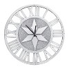 Luxury Wall Clocks Kitchen Clocks Decorative Roman Numerals 3D Frameles - 3 of 4