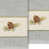 Linum Home Textiles 100% Turkish Cotton PIERRE Embellished Towel Set - 2 of 2