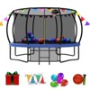 HFYee 12/14/16FT Kids Adventure Trampoline Safety Enclosure & Ladder for Outdoor Play for Ages 6-12 - 4 of 4