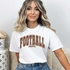 Simply Sage Market Women's Varsity Football Vibes Short Sleeve Garment Dyed Tee - 2 of 4