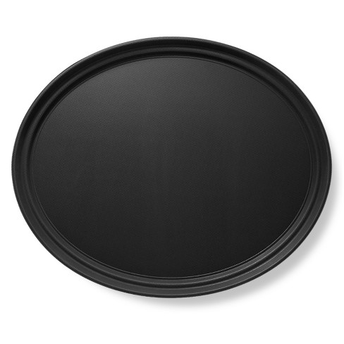 Jubilee 25 Oval Restaurant Serving Tray, Black - Nsf Certified Food  Service Tray : Target