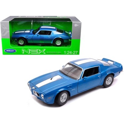 1972 Pontiac Firebird Trans Am Blue Metallic 1/24-1/27 Diecast Model Car by Welly