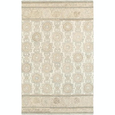 Oriental Weavers Craft 93002 Ash/ Sand Indoor Area Rug - 3'6" x 5'6"
