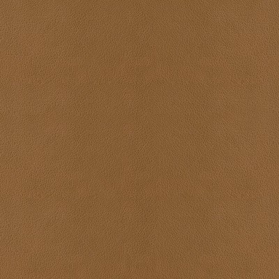 Allure 22" Caramel Brown Blended Leather Ottoman with Chrome Legs
