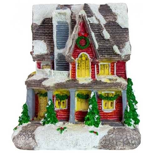 Northlight Led Lighted Snowy House Christmas Village Decoration - 5 ...